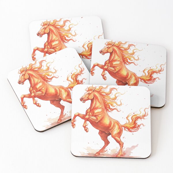 Item preview, A fire horse designed and sold by Ratatosk-AI.