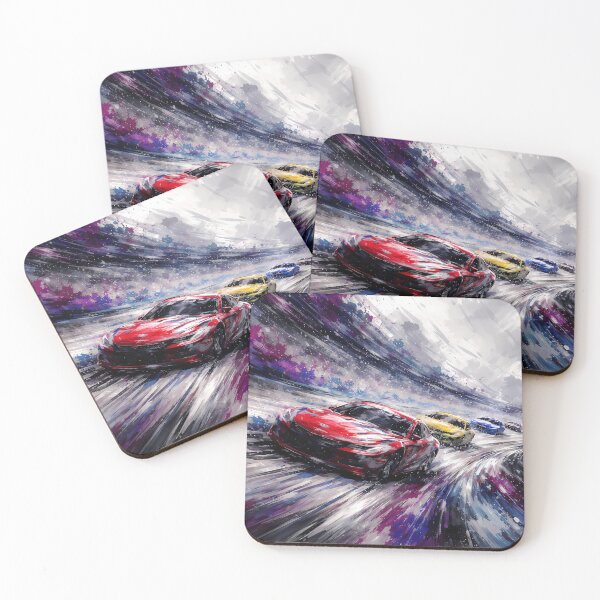 Item preview, High-Speed Race Scene designed and sold by cuprum.