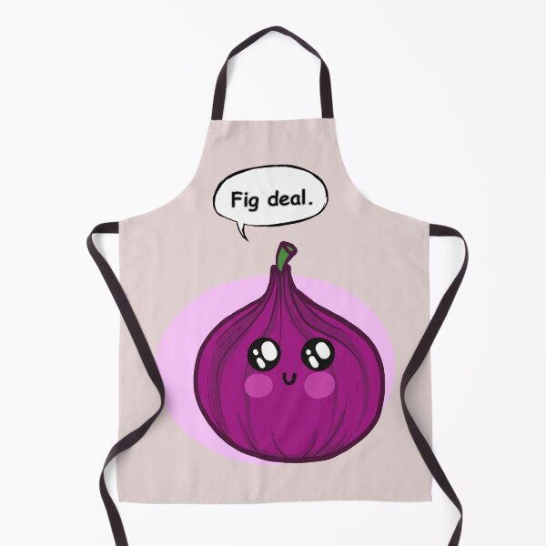 Item preview, Cute Fig Pun Sticker – Funny Fruit Character Fig Deal designed and sold by RositaArtStudio.