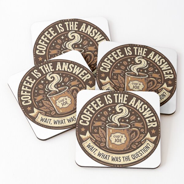 Item preview, Coffee is the Answer designed and sold by Old Man Athletics.