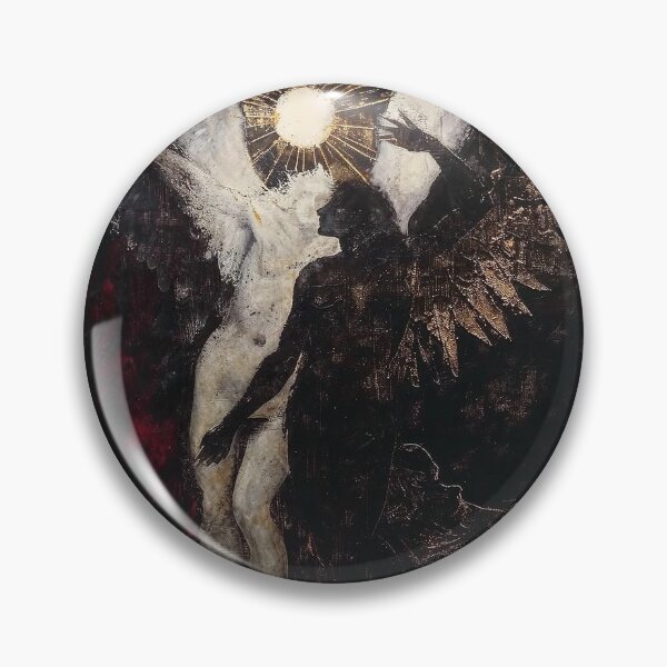 Item preview, Light and Dark angels meet. designed and sold by themoonlegion.