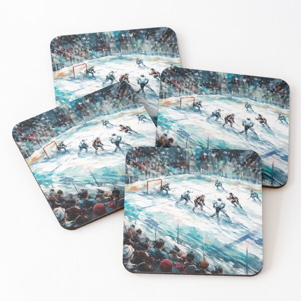 Item preview, Exciting Ice Hockey Match designed and sold by cuprum.