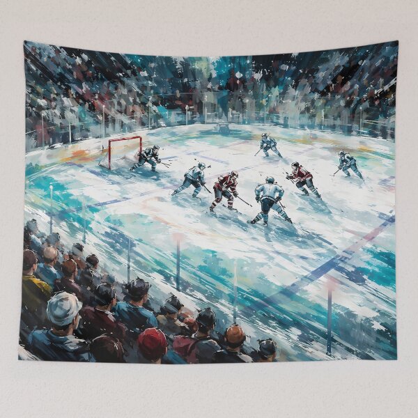 Item preview, Exciting Ice Hockey Match designed and sold by cuprum.