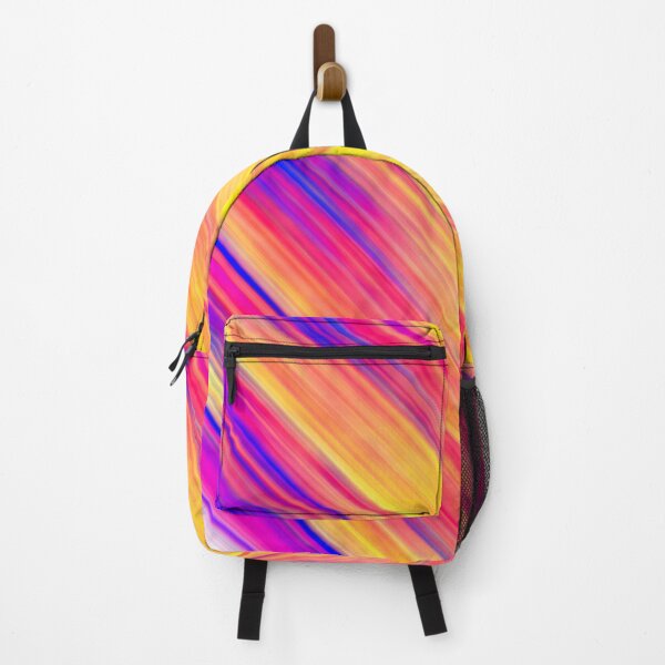 Item preview, Dynamic Neon Light Streaks Diagonal Rainbow Glow designed and sold by Patternair.