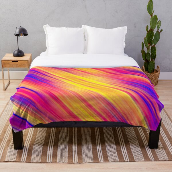 Item preview, Dynamic Neon Light Streaks Diagonal Rainbow Glow designed and sold by Patternair.