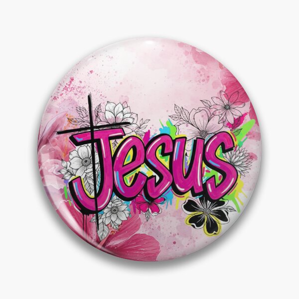 Item preview, Jesus: The Flower of My Soul | Devotional Art Pink Flowers designed and sold by keythxctrs.