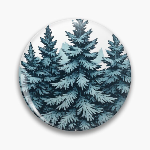 Item preview, Blue Gray Exhaling Spruces designed and sold by scicilysimonee.