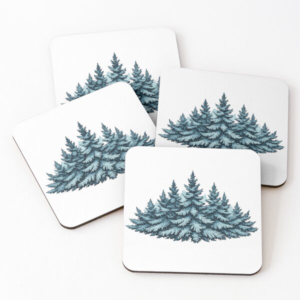 Item preview, Blue Gray Exhaling Spruces designed and sold by scicilysimonee.