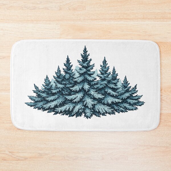 Item preview, Blue Gray Exhaling Spruces designed and sold by scicilysimonee.