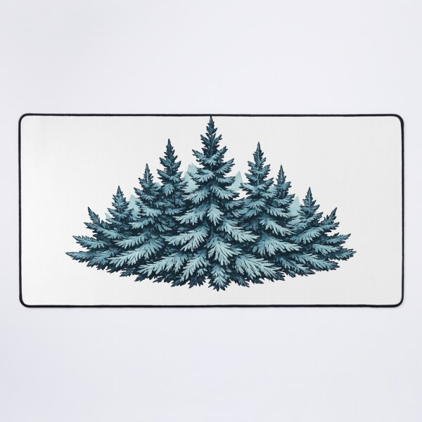 Item preview, Blue Gray Exhaling Spruces designed and sold by scicilysimonee.