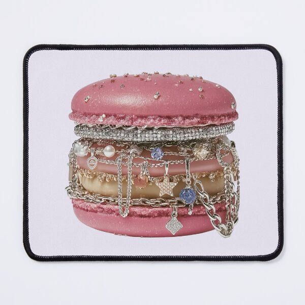 Item preview, Pink Macaron Jewelry Glam Dessert designed and sold by Lala and Jull.