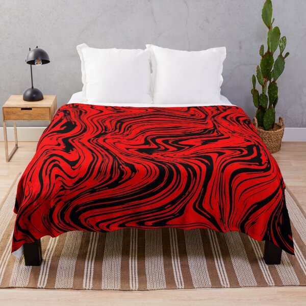 Item preview, Dark Crimson and Black Liquid Marble Swirl Texture designed and sold by Patternair.
