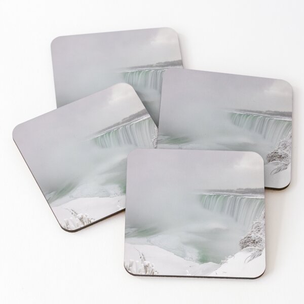Item preview, Snow-Covered Niagara Falls in Winter, Ontario, Canada designed and sold by jrtwynam.