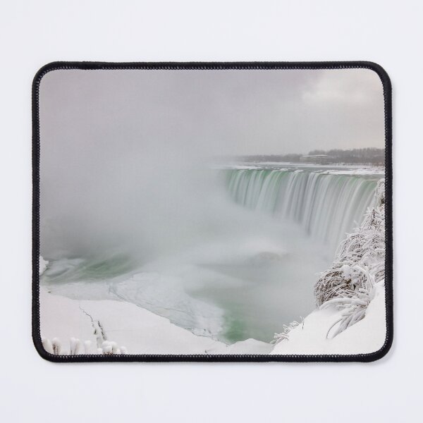 Item preview, Snow-Covered Niagara Falls in Winter, Ontario, Canada designed and sold by jrtwynam.