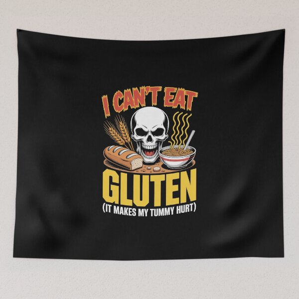Item preview, CAN'T EAT GLUTEN (IT MAKES MY TUMMY HURT) designed and sold by jkrphoto.