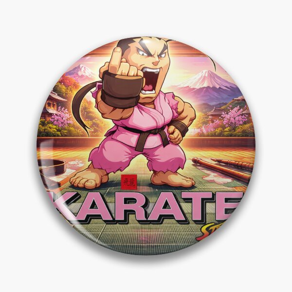 Item preview, Street Fighter Dan Hibiki Karate Master Tribute designed and sold by Fei Long Design Hub.