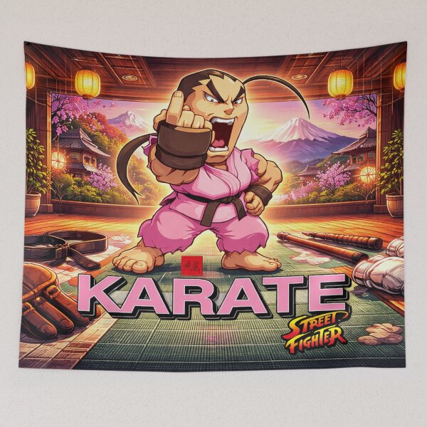 Item preview, Street Fighter Dan Hibiki Karate Master Tribute designed and sold by Fei Long Design Hub.