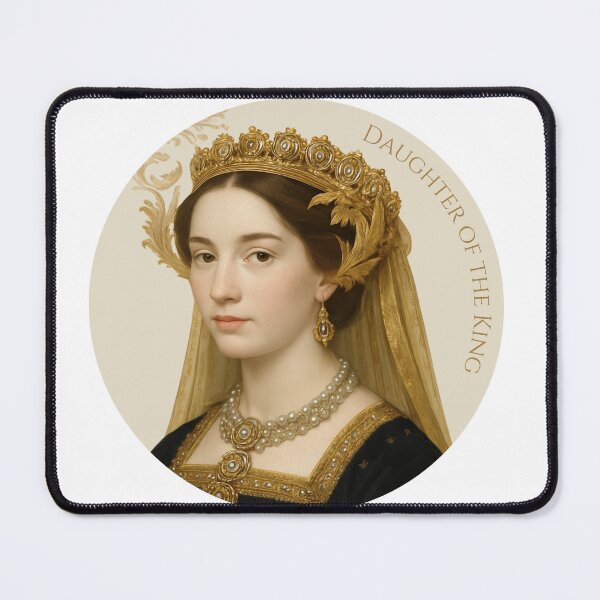 Item preview, Daughter of the King Sticker, Renaissance Christian Art, Proverbs 31:25, Faith Sticker, Bible Verse Decal, Christian Gift for Her, Religious Sticker designed and sold by HemoraArts.