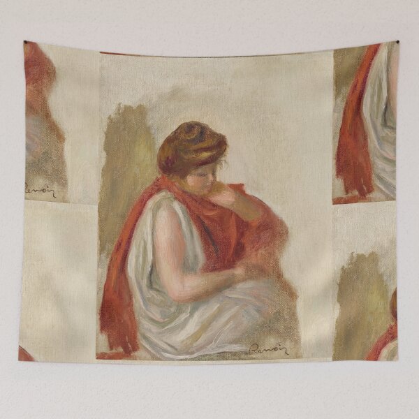 Item preview, Esquisse Pour Oedipe by Pierre-Auguste Renoir: Intimate Impressionist Portrait Poster designed and sold by artofuniverse.