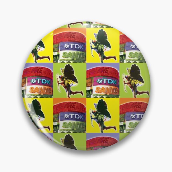 Item preview, Piccadilly Circus – Pop Art Eros Statue and Advertising Screens London Print designed and sold by Fabulosa Designs.