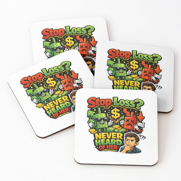 Item preview, Stop Loss Never Heard Of Her Funny Trading Meme designed and sold by VolatilityEdge.
