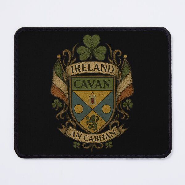 Item preview, County Cavan Ireland Coat of Arms Heritage designed and sold by REAL IRISH GIFTS.