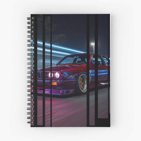 Item preview, B.W the Power of the 3 coupe with wide body kit, street racing vibe, high contrast neon colors 17 designed and sold by Neon G.