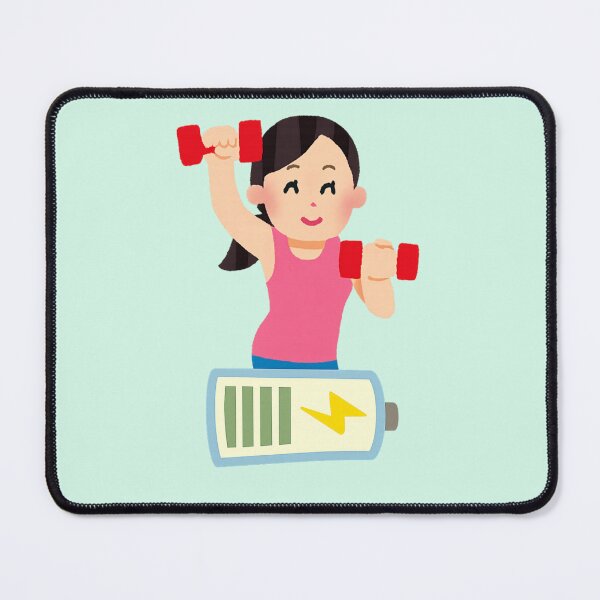Item preview, Energy Boost Workout Girl designed and sold by StorySeller85.