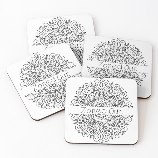 Item preview, Zoned out mandala  designed and sold by Bonny-Shatwell.