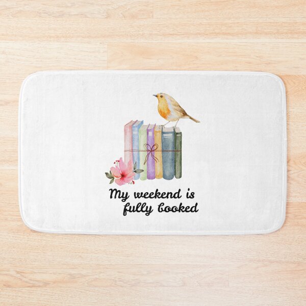 Item preview, My Weekend Is Fully Booked - Book Lover Gift designed and sold by MyCozyCorner24.