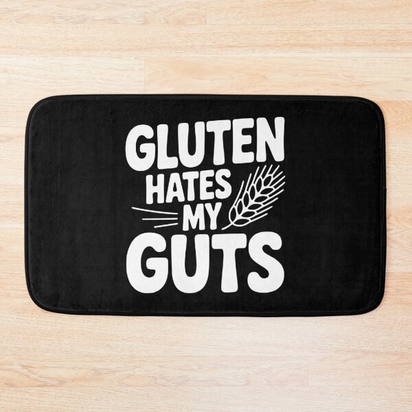 Item preview, Gluten Hates My Guts designed and sold by Frank Ring.