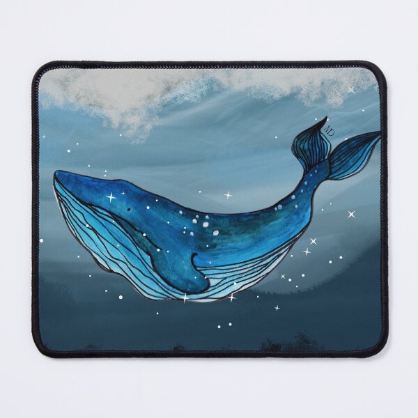 Item preview, Starry Blue Whale designed and sold by MagpieDiamond.