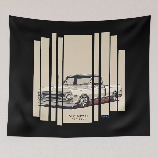 Item preview, Chevrole C10 1967 Chevy C10, lowered stance, chrome trim, old-school garage vibe The classic C10 9 designed and sold by Neon G.