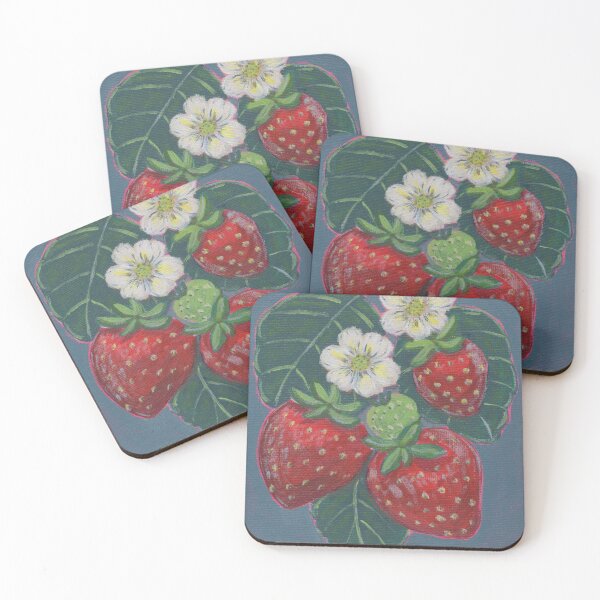 Item preview, Spring Strawberries- Original designed and sold by KayMarieArt.