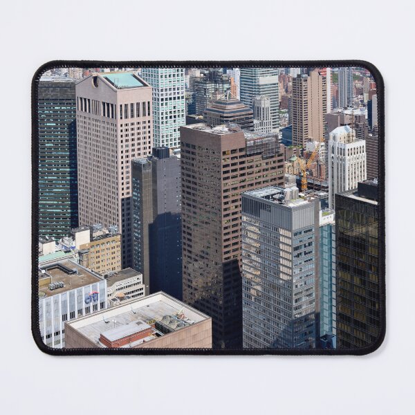 Item preview, Manhattan, NYC, view of skyscrapers from above, Original photography designed and sold by studio838.