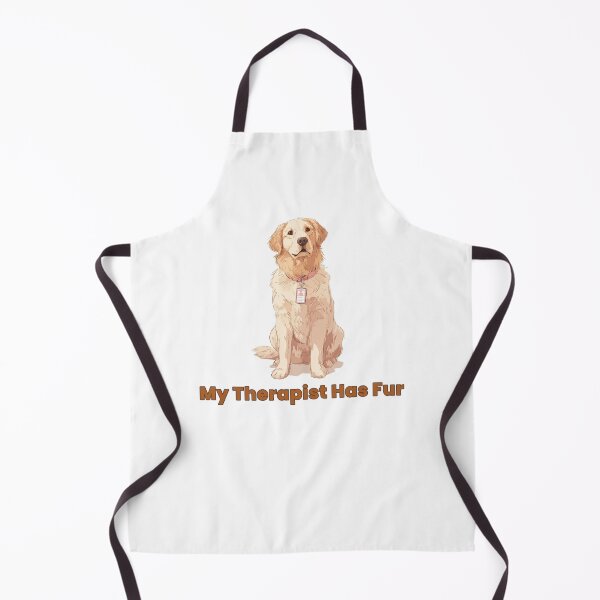Item preview, My Therapist Has Fur - Emotional Support Dog Gift for Mental Health Pet Lover T-Shirt designed and sold by DragonClaw ⭐⭐⭐⭐⭐.
