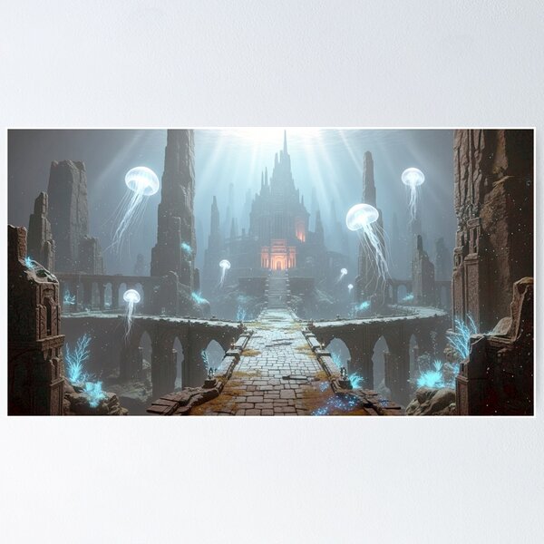 Item preview, The Sunken City designed and sold by RedKnyght.