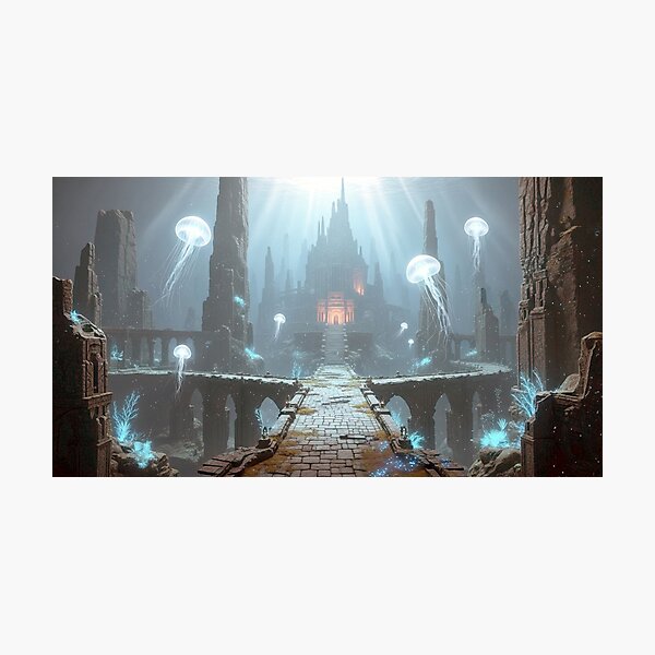 Item preview, The Sunken City designed and sold by RedKnyght.
