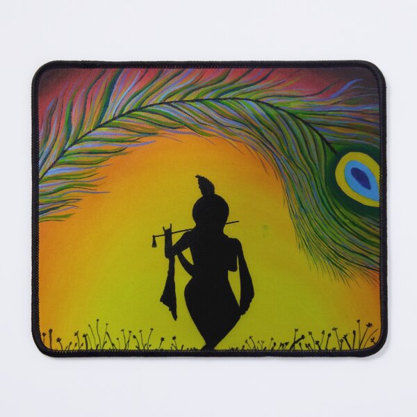 Item preview, Divine Melody of Krishna – Handmade Art by MyArtYourProducts designed and sold by MyArtYourProducts.