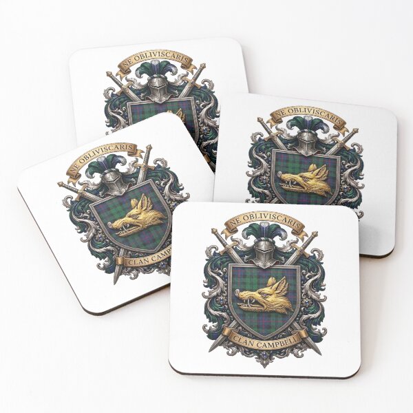 Item preview, Clan Campbell Crest Badge designed and sold by BagTown Clans.