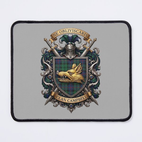 Item preview, Clan Campbell Crest Badge designed and sold by BagTown Clans.
