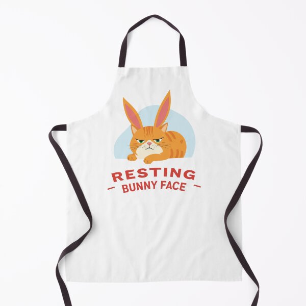 Item preview, Funny Easter Cat Shirt – Resting Bunny Face Grumpy Cat Meme Design designed and sold by olenapetol.