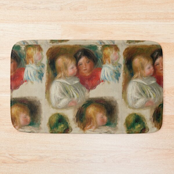 Item preview, Etude Denfants Et Jeune Femme by Pierre-Auguste Renoir: Tender Impressionist Study designed and sold by artofuniverse.