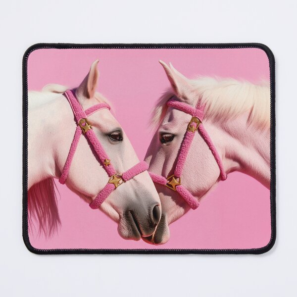 Item preview, Cute Pink Horses Love Aesthetic Animal designed and sold by Lala and Jull.