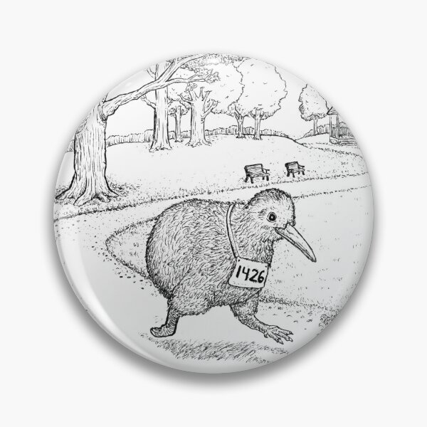 Item preview, Kiwi of New Zealand - Marathon Runner designed and sold by wbhny.