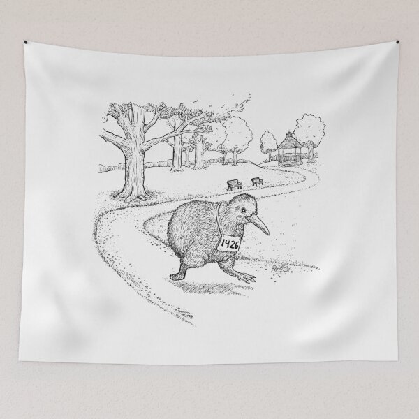 Item preview, Kiwi of New Zealand - Marathon Runner designed and sold by wbhny.