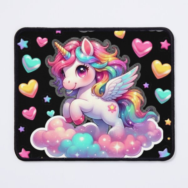 Item preview, Rainbow Winged Unicorn Sticker Pack designed and sold by CoquetteLunaCo.