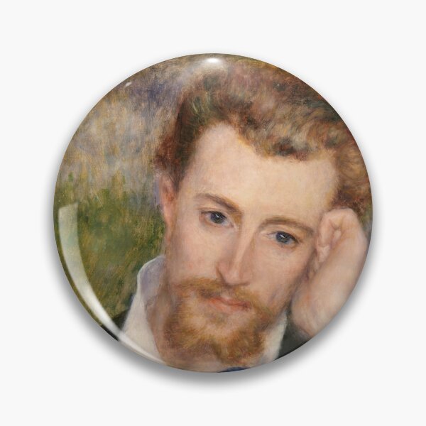 Item preview, Eugene Murer by Pierre-Auguste Renoir: Impressionist Portrait Fine Art Print designed and sold by artofuniverse.