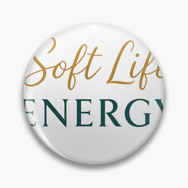 Item preview, Soft Life Energy – Luxe Minimalist Typography Design designed and sold by MimisCornerCo.