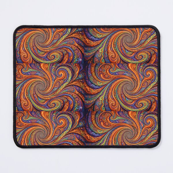 Item preview, Crazy Paisleys - Orange Hue #3 designed and sold by ColorCatalysts.